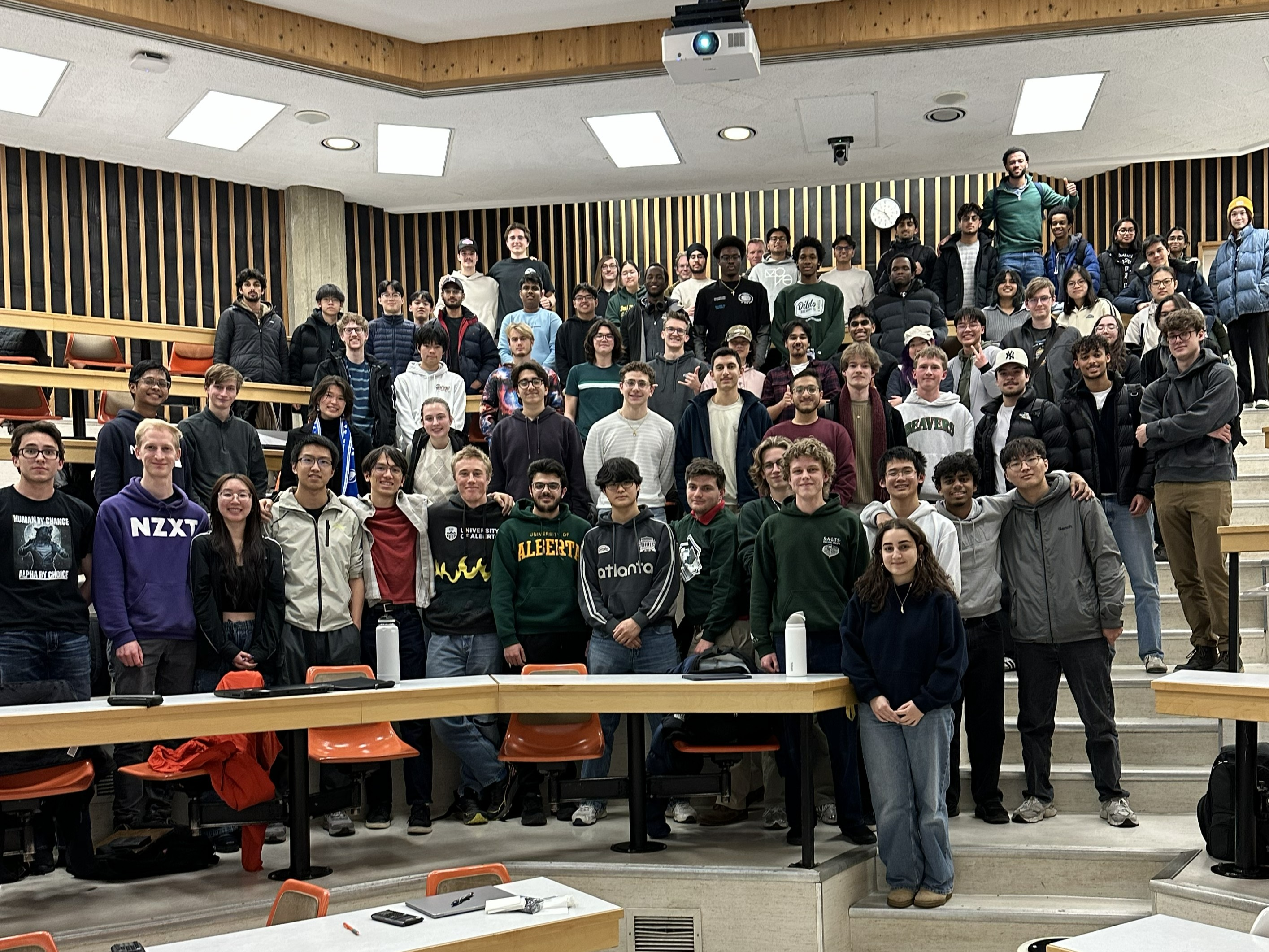 First cohort of mechatronics students